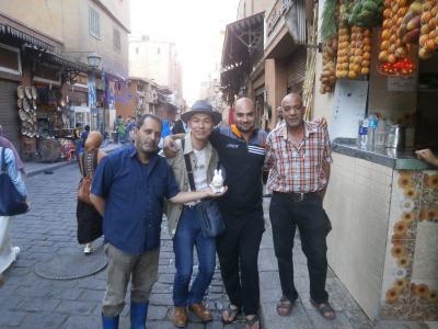 １泊４日で悠久の歴史遺産をたどるドイツとエジプトの旅　その５　人生初のアフリカの地に到達＼(^o^)／！ピラミットとスフィンクスを自分の目で見て、古い街並みと人情漂うカイロを散策