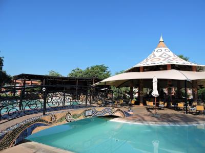 ケニア航空[ケープタウン→リビングストン]　ビクトリアフォールズ（ザンビア側）入口より最も近いホテル【AVANI Victoria Falls Resort】　　　南アフリカ・ザンビア・ジンバブエ6