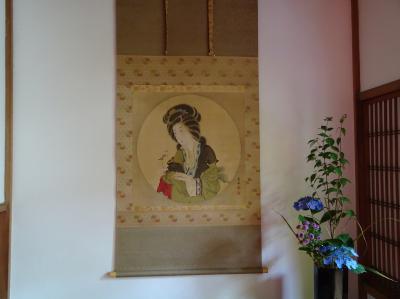 京都西山の柳谷観音、立願山楊谷寺（ようこくじ）では上書院が特別公開