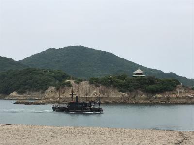 鞆の浦からの酔仙島キャンプ