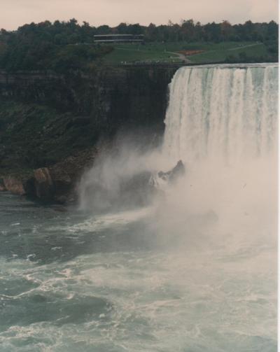 1986年のナイアガラ滝