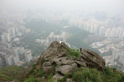 駐在のついでに 【その31】 香港で3度目の山歩きは “飛鵝山 (Kowloon Peak) 602m”へ！