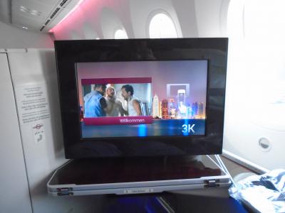 QR27(DOH-MAN)ビジネスクラス機内食