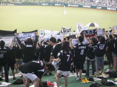 ２０１７年７月の遠征Ⅱ・・・・・①メットライフドームでのロッテ戦観戦