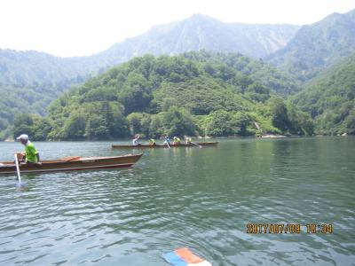 漕ぐ旅「奥只見湖」水面(みおも)からの景色