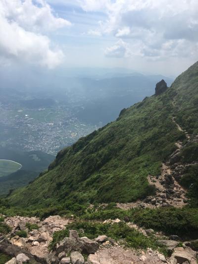 由布岳登山の旅