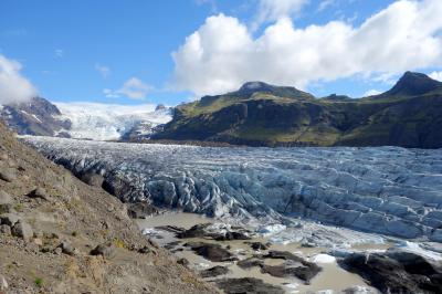 毎日が感動！火と氷の国、アイスランド6日間ドライブの旅　５日目：『氷』　③初めて氷河を間近で見る！