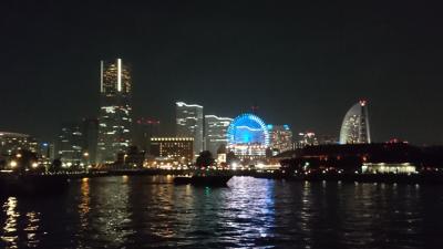 日帰りで横浜街歩きと花火を見に行きました。