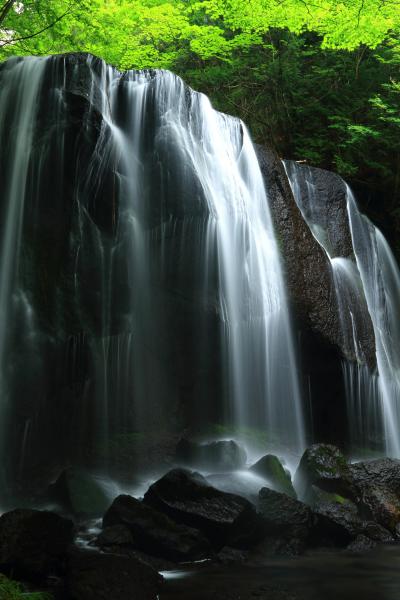 福島・長野　霧幻峡、第一只見川橋梁、達沢不動滝、白糸の滝、竜返しの滝