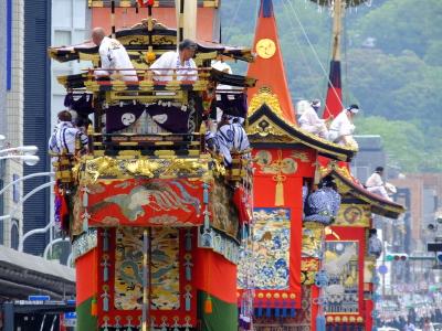 祇園祭　前祭　山鉾巡行と名水巡り！2017年