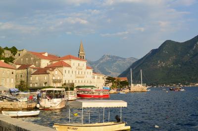 モンテネグロ初上陸　Perast（ペラスト）