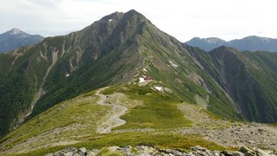 南アルプス北岳・間ノ岳登山（日本最高峰から５番目まで制覇）