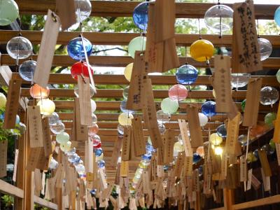 埼玉川越・氷川神社の“縁むすび風鈴”～小江戸の街歩き