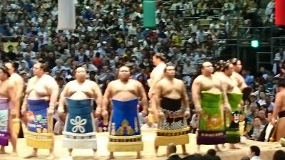 名古屋場所　相撲観戦