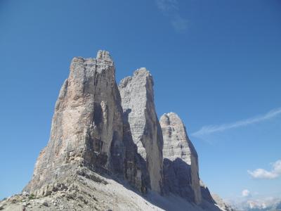 イタリア　ドロミテ山塊　ひとり旅