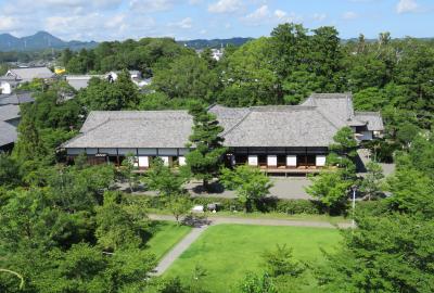 2017初夏、旧東海道の日本百名城(14/14)：掛川城(2完)：木造で再建の天守、二の丸御殿