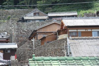 2017年07月　愛南町　2日目　「外泊（石垣の村）」