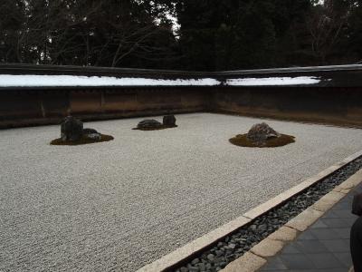 冬の京都ふたり旅【１１】四日目・カフェランチと龍安寺、仁和寺、東寺