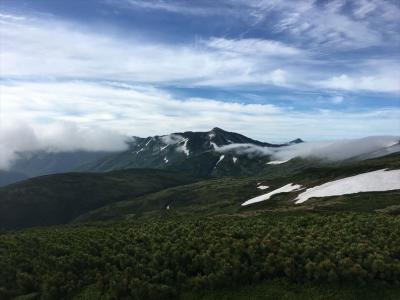 2017年07月　日本百名山３２座目となる、黒部五郎岳（くろべごろうだけ、標高2,840m）