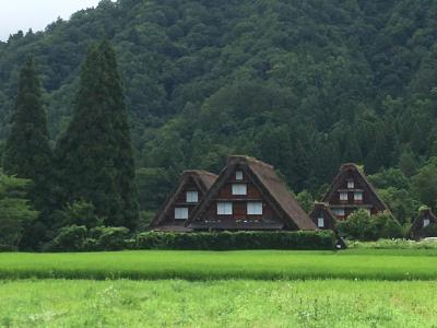 夏の白川郷・富山・金沢　家族ドライブ旅行　～1～