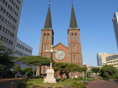 韓国　「行った所・見た所」　大邱（藥令市・桂山聖堂・第一教会）
