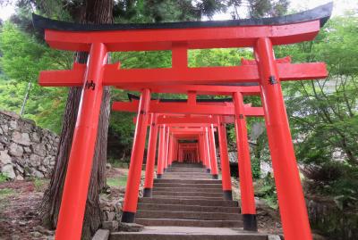 2017夏、兵庫と島根の名所(11/15)：7月24日(4)：出石城下町(2)：下の丸、本丸西隅櫓