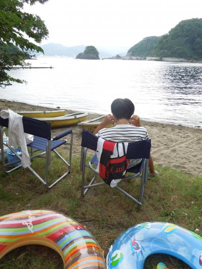 2017年8月　関西と思えない綺麗な海で海水浴と矢田川温泉の日帰り旅行(最後に画像追加）