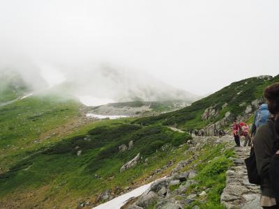 百名山第五段  名峰立山を目指せ！　2日目　真夏の越冬隊