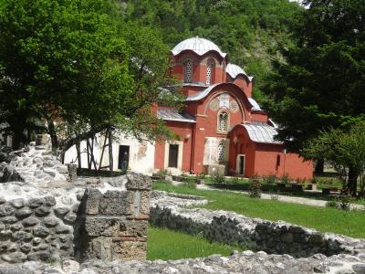 コソヴォの世界遺産の修道院をはしご