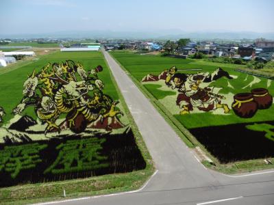 今年もすごいぞ！　田舎館村の「田んぼアート」