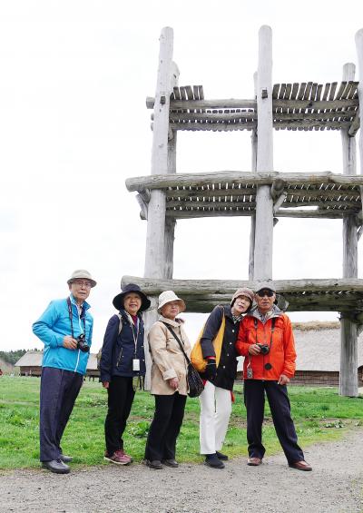 日本一周春色クルーズ・（その７）青森（三内丸山遺跡）