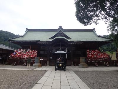 上毛かるたの旅「え」縁起だるまの少林山　2017夏