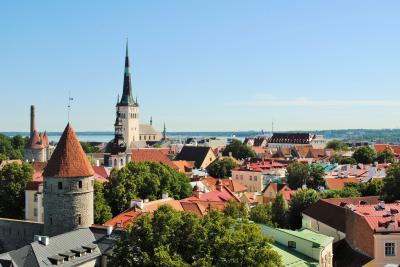 エストニアへ！　その4　エストニアの首都タリンの旧市街散策　トームペアにある３ケ所の展望台を巡ります。