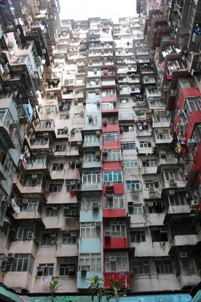 香港写真一人旅 超密集住宅編