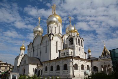 魅惑の国ロシア　モスクワ美しき教会　　2