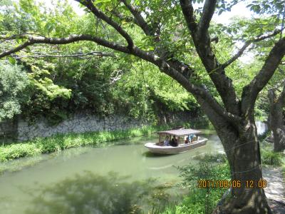 三度目にしてようやく観光出来た近江八幡