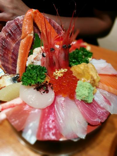 金沢へ海鮮丼を食べに。