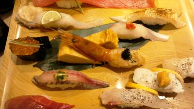 ゲートタワーモールでおいしいお寿司をいただきました。