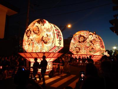 夏の青森、弘前ねぷたまつり（１、２日目）