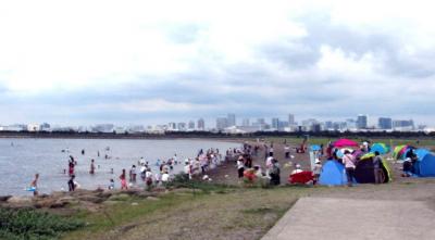 葛西臨海公園　海水浴、水族園など　２０１７年夏