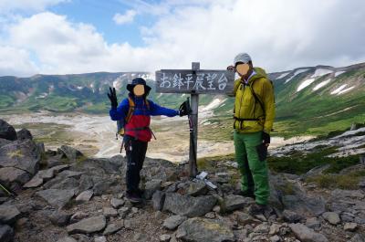 2017夏の北海道②　４泊５日の旅(層雲峡～黒岳~お鉢平展望台往復）そして能取湖へ