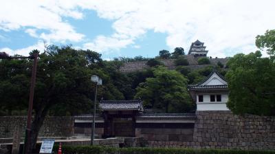 真夏の中国四国地方へ鉄道旅！（３泊４日）２日目（香川編）　高さ日本一の石垣に鎮座する丸亀城とマンホールカード！