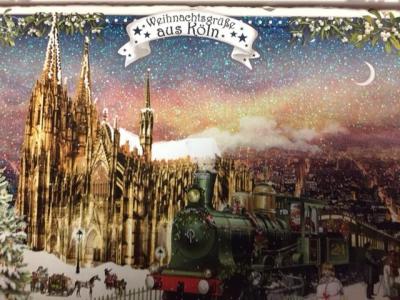 列車による欧州３か国クリスマスマーケット巡り
