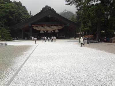 学会で島根松江へ、出雲大社参り