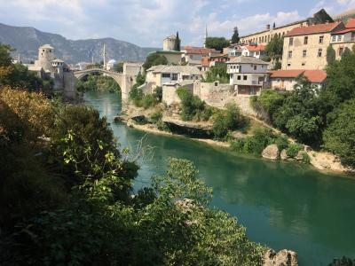 モスタルとKravice Waterfalls