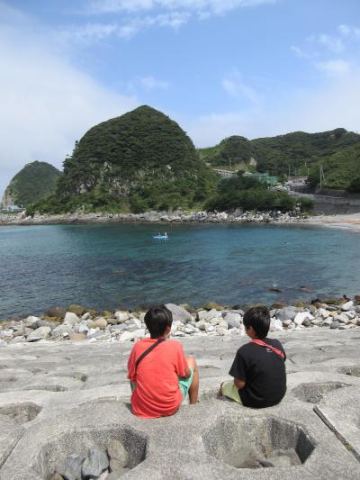 ３回目の島キャンプ！_採ったどーーーー！！に再挑戦＠神津島_３日目