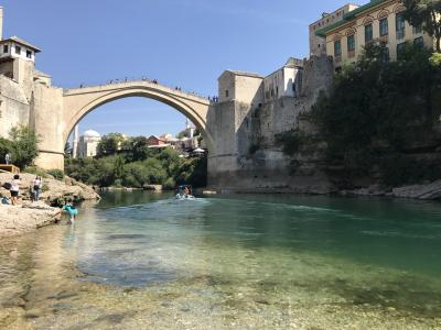 2017夏 Mostar, Bosnia and Herzegovina と少しTivat, Montenegro