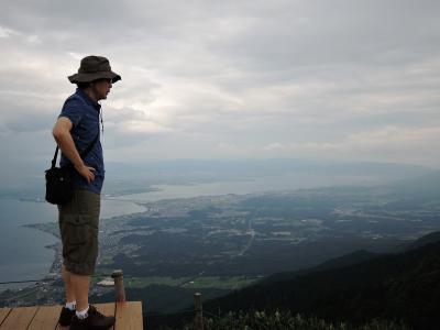 奧琵琶湖ぐるっと一周８景めぐり２日目（５景　琵琶湖バレイ展望台、６景　白髭神社）