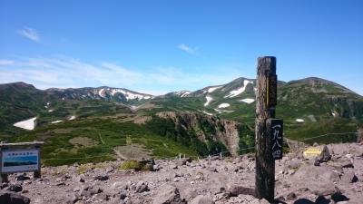 2017.8.9～8.19　夏の北海道11日間の旅　8日目黒岳～北鎮岳日帰り