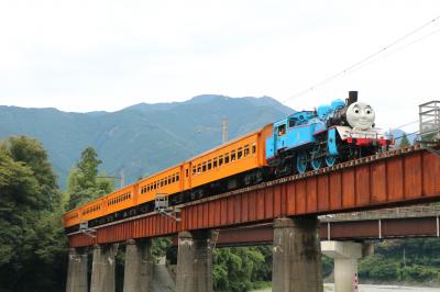 機関車トーマスと機関車ジェームスに会いに大井川鉄道へ撮り鉄の旅